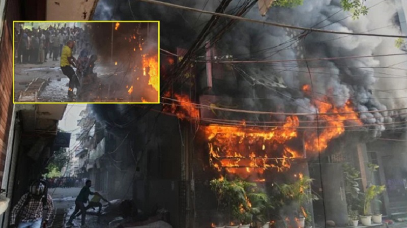দিল্লির হোটেলে ভয়াবহ অগ্নিকাণ্ড,অন্তত ২১ প্রাণহানি